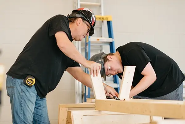 Students exploring skilled trades opportunities